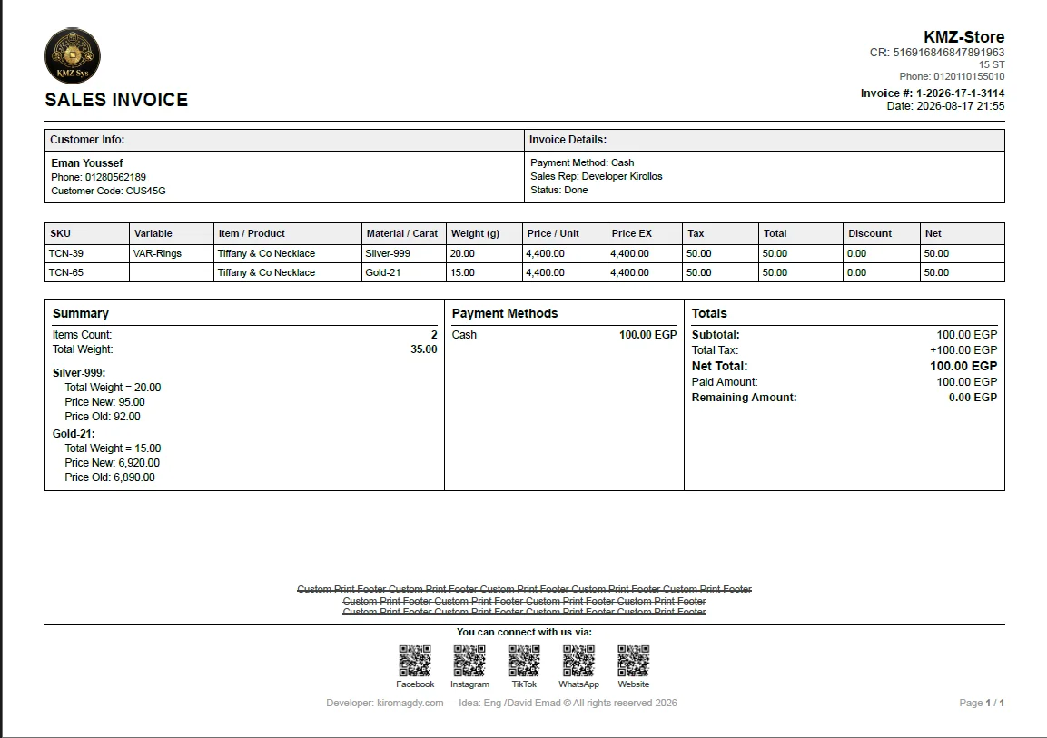 Invoice PDF